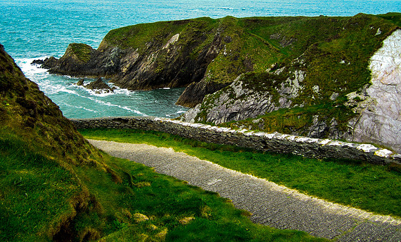 Winding Irish Coast