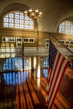 Ellis Island Sunlit